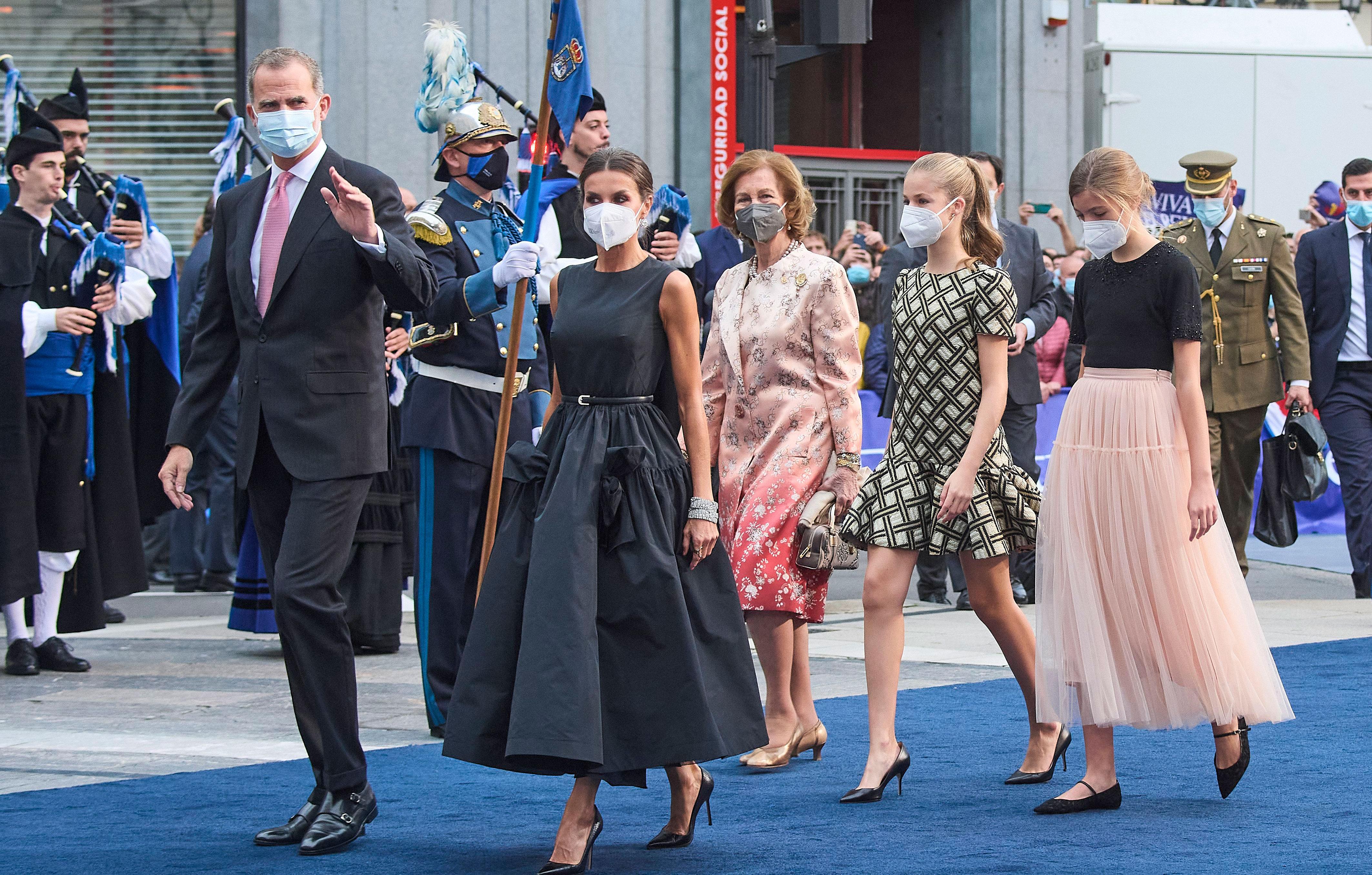 spanish royals attend audience with princess of asturias awards winners