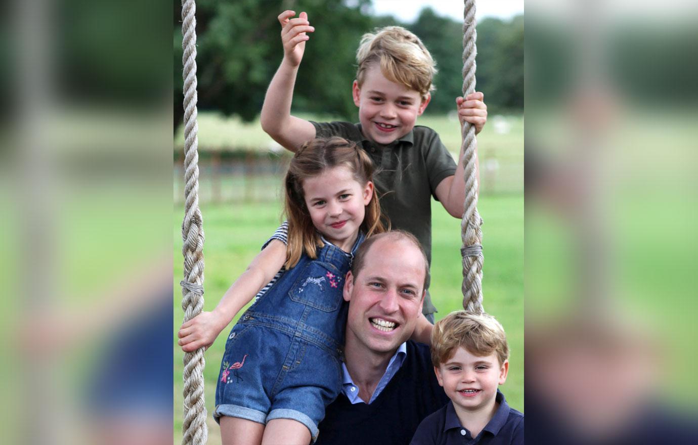 Princess Charlotte Looks Like Prince William In New Portrait Photos