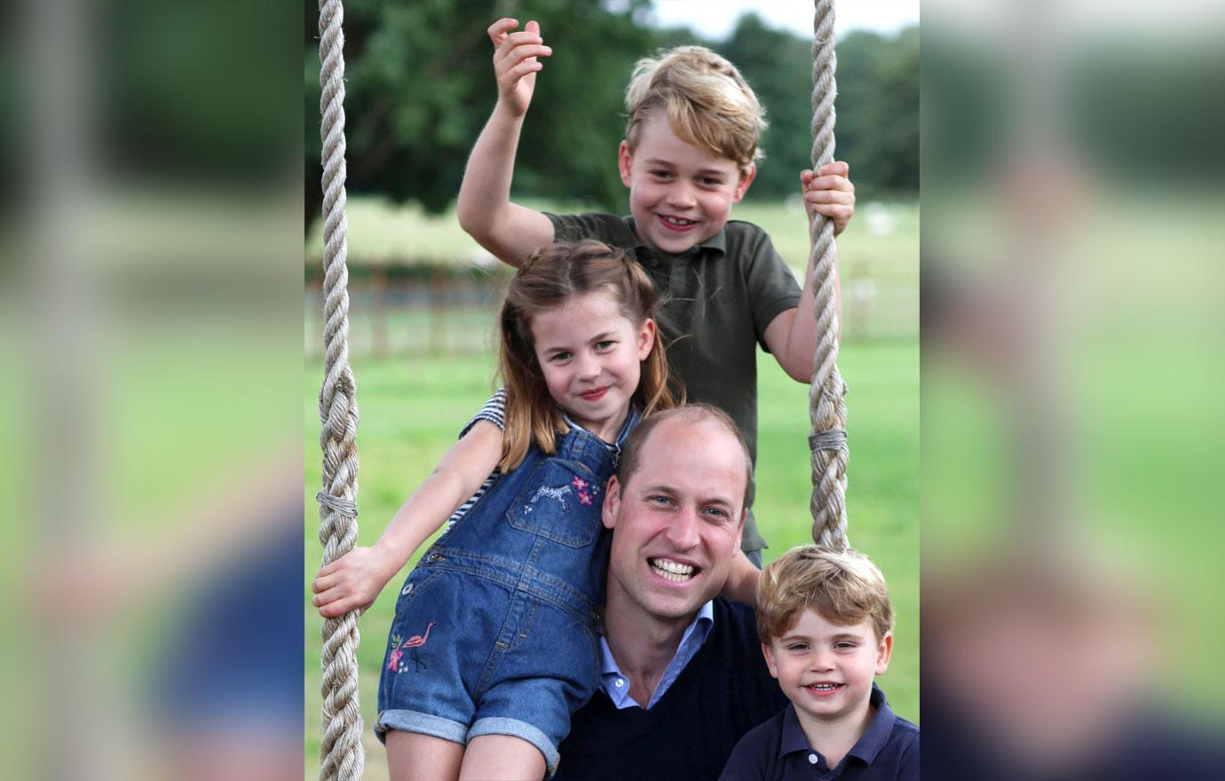 princess charlotte is prince william mini me new birthday portrait