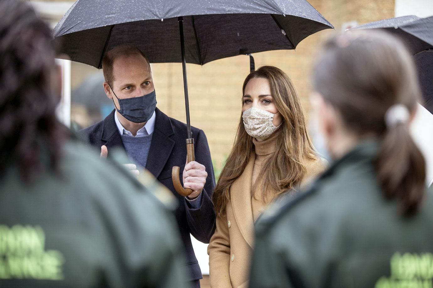 will and kate visit newham ambulance station