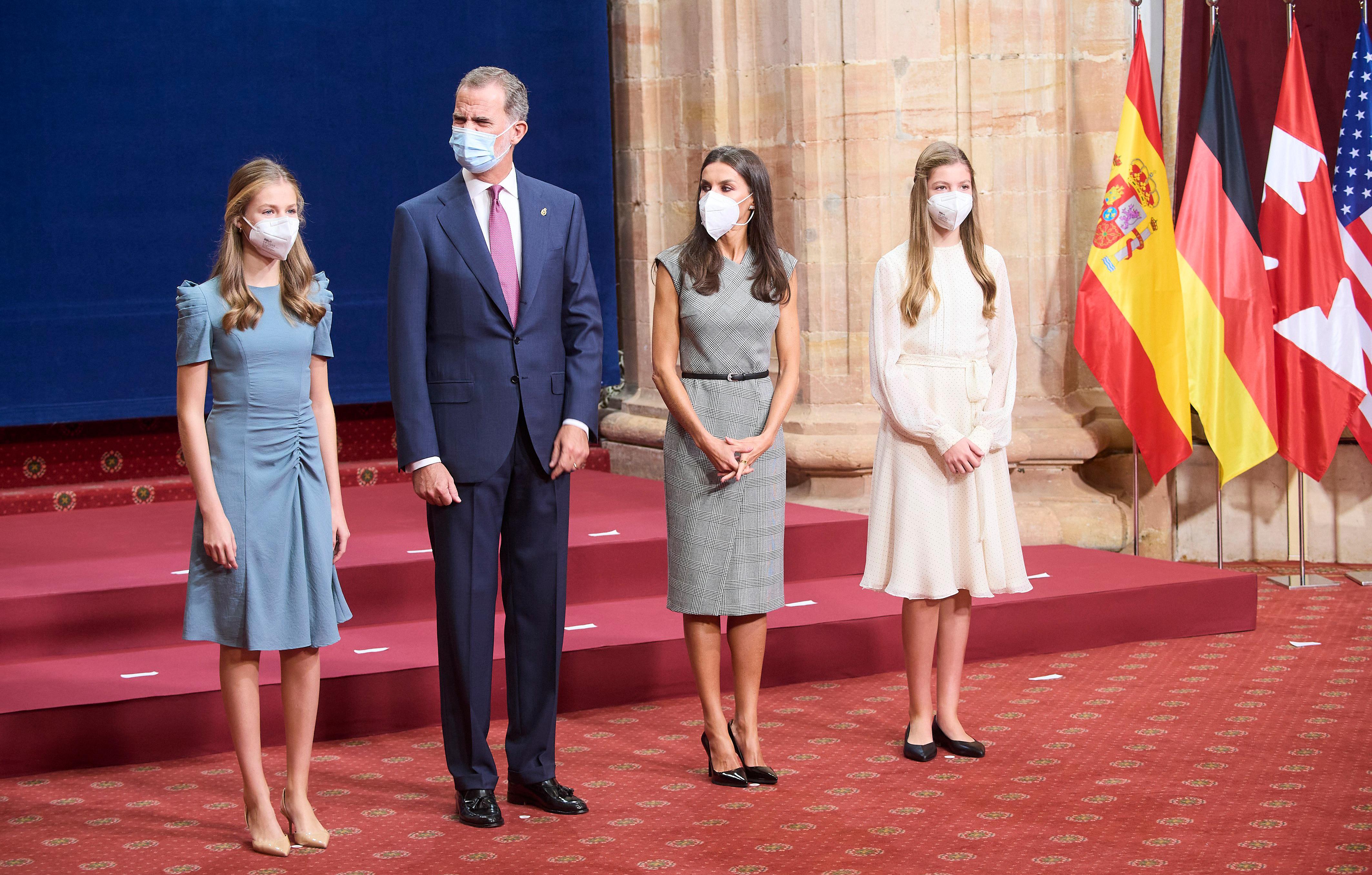 spanish royals attend audience with princess of asturias awards winners