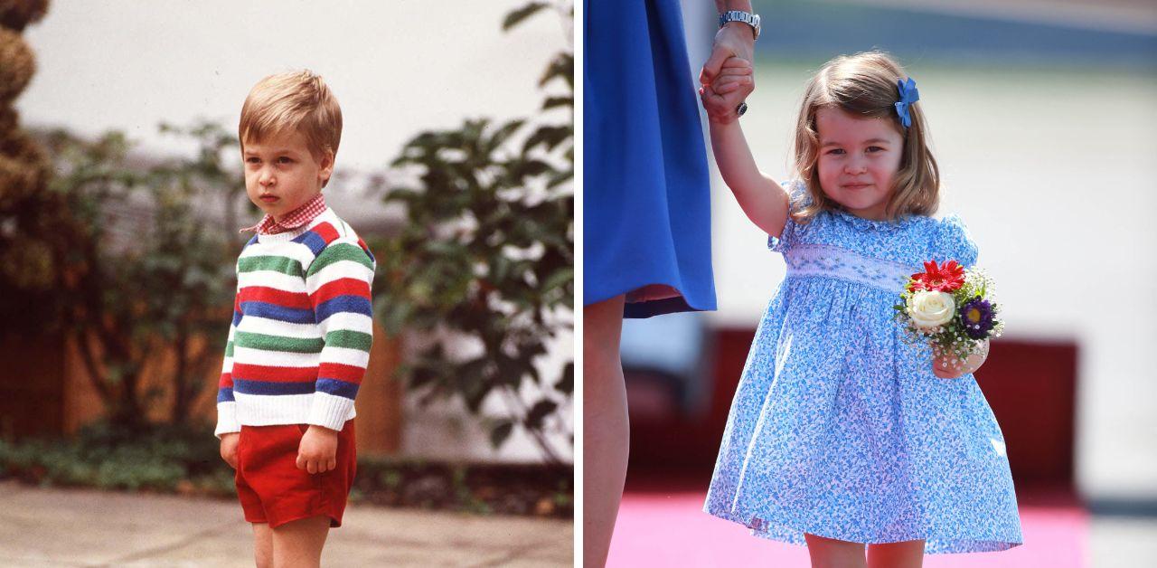 prince william mistakes old photo princess charlotte