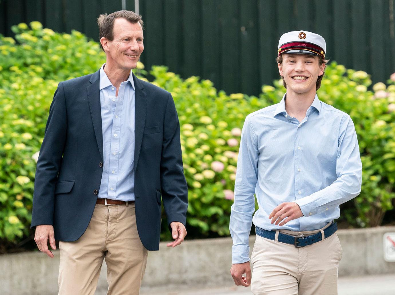 prince felix of denmark graduated from high school