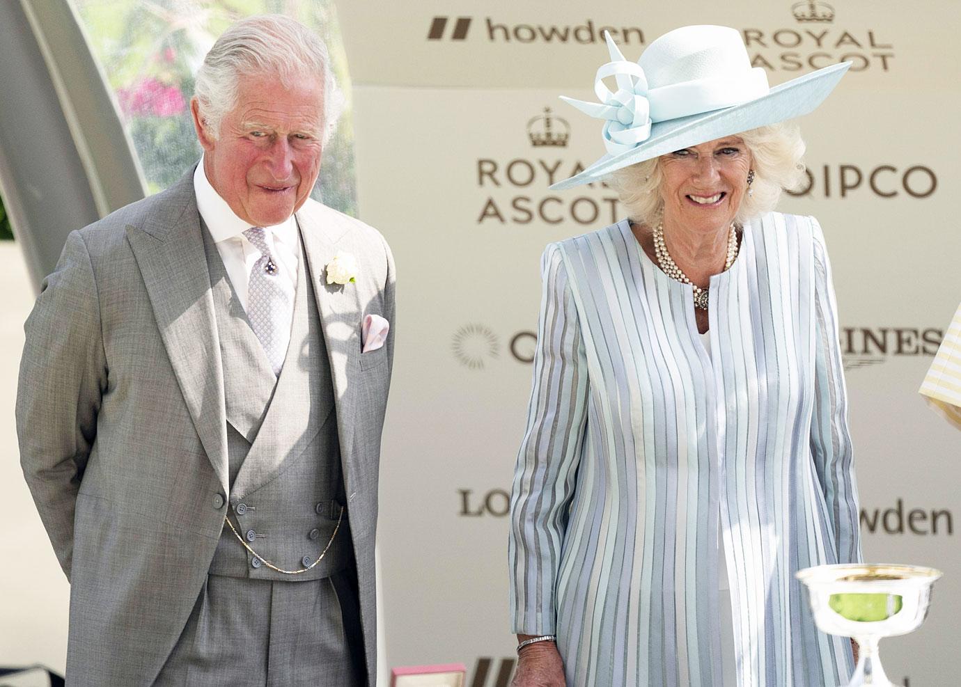 prince charles and duchess camilla royal ascot  day one