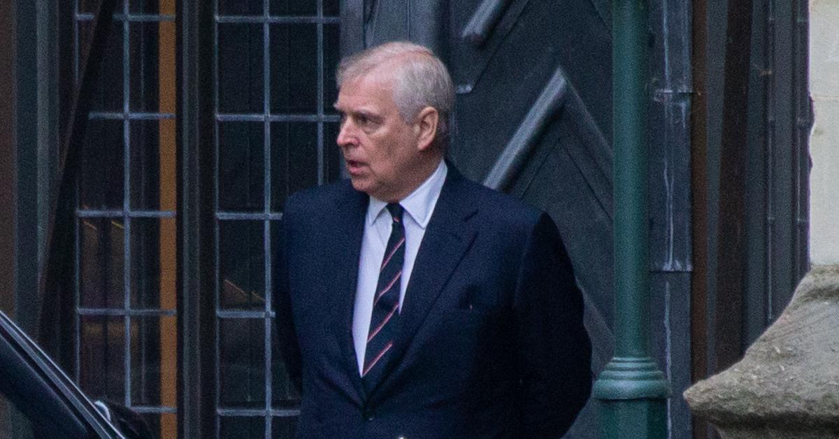 prince andrew barely eye contact