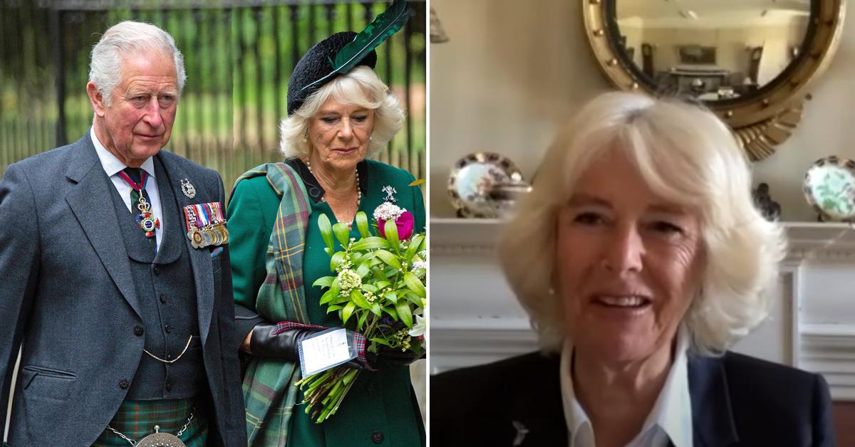 duchess camilla describes prince charles workaholic active tro