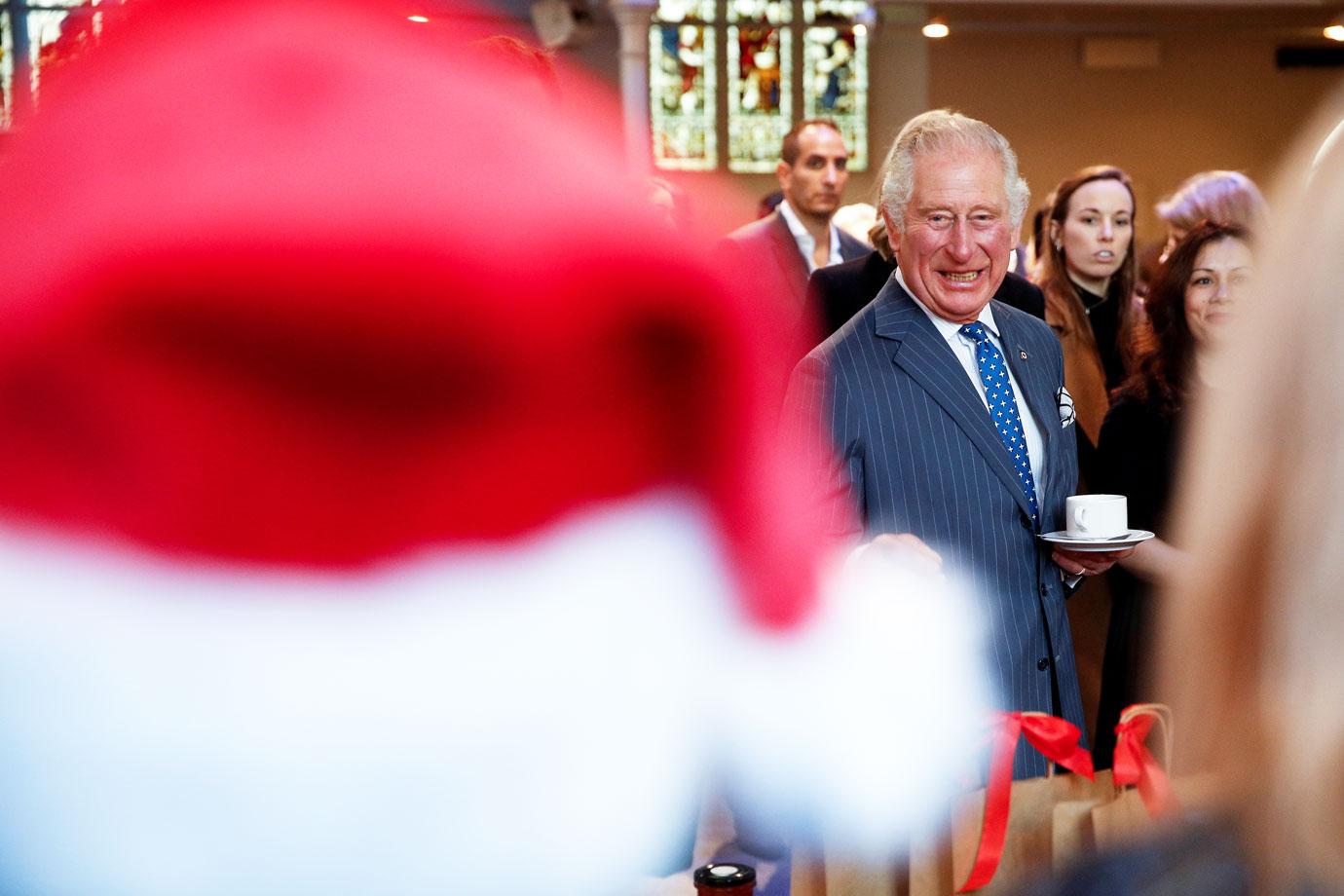 prince charles attends an advent service at holy trinity brompton church in london