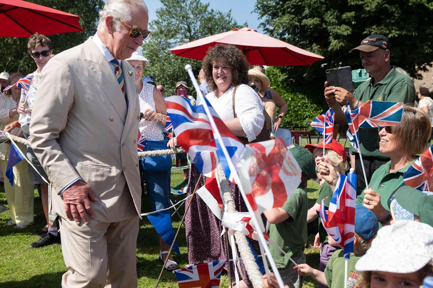 prince charles and camilla visit burton art centre