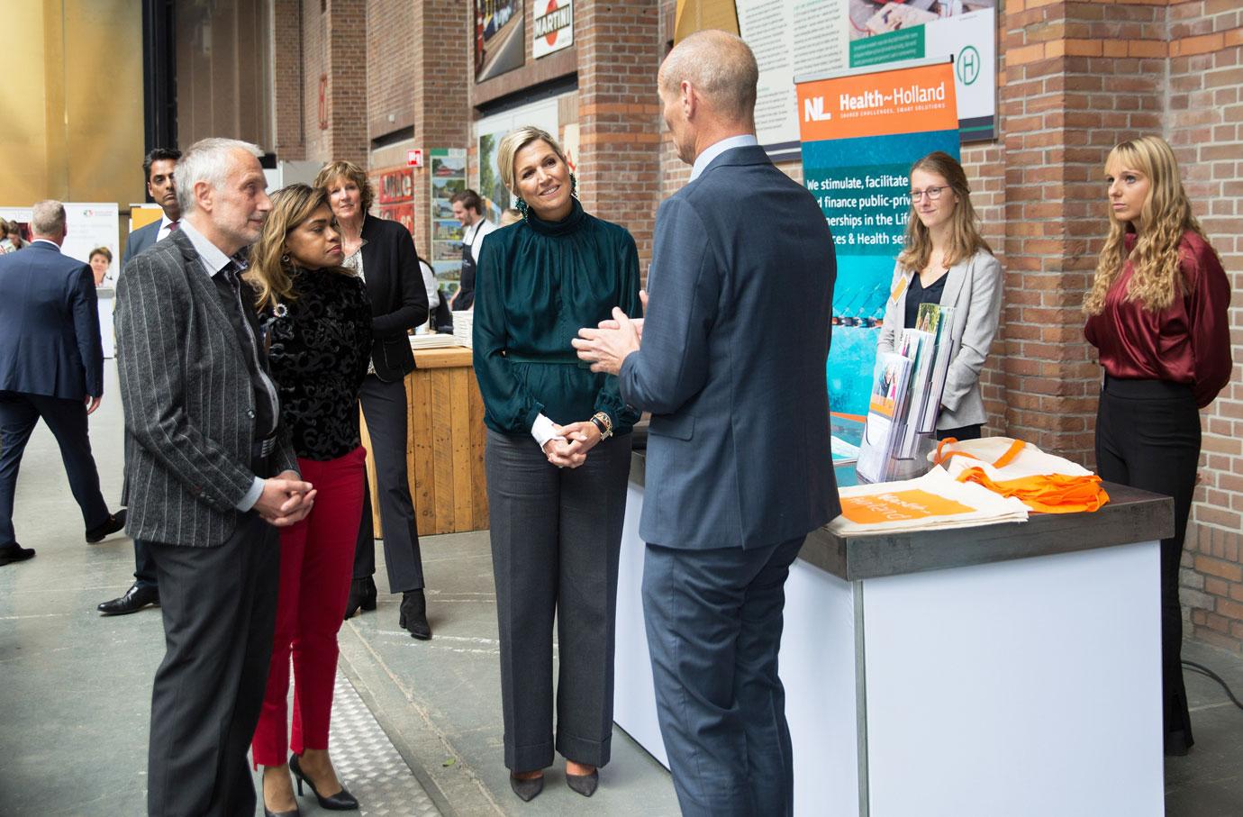 queen maxima attends launch main matters manifesto