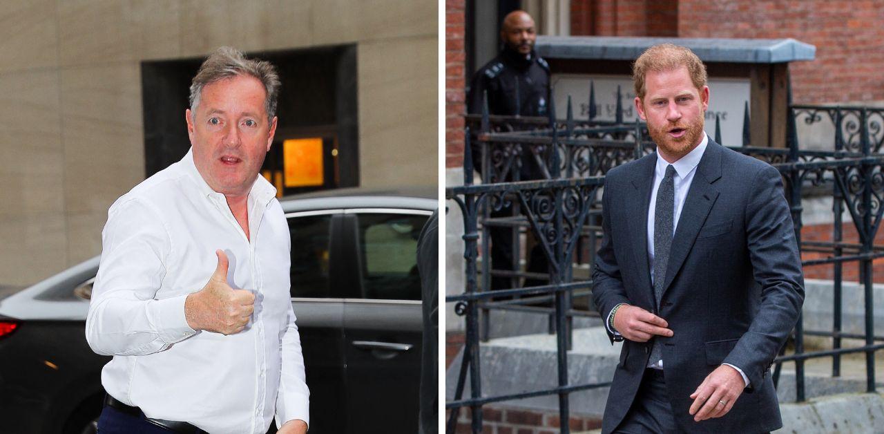 piers morgan received private information prince harry trial