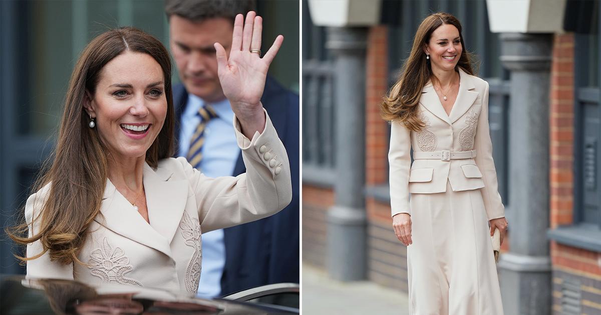 princess anne and the duchess of cambridge visit the royal college of midwives and the royal college of obstetricians pp