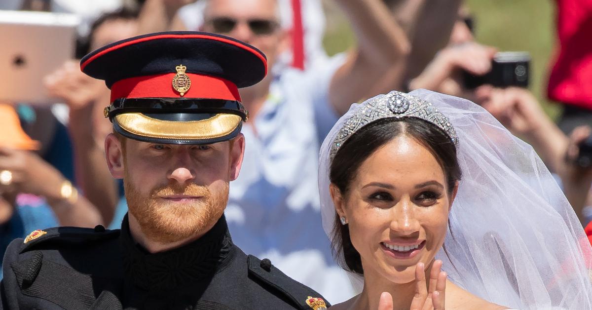 meghan harry wedding tiara