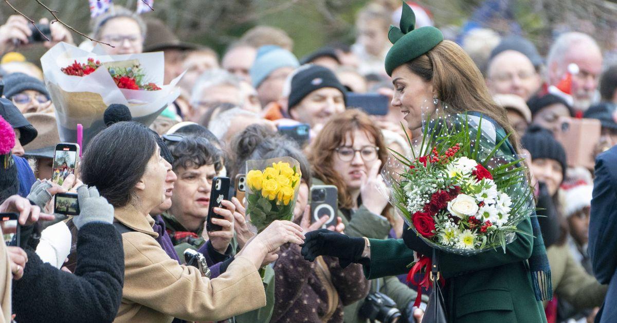 kate middleton makes rare comment cancer journey christmas walk