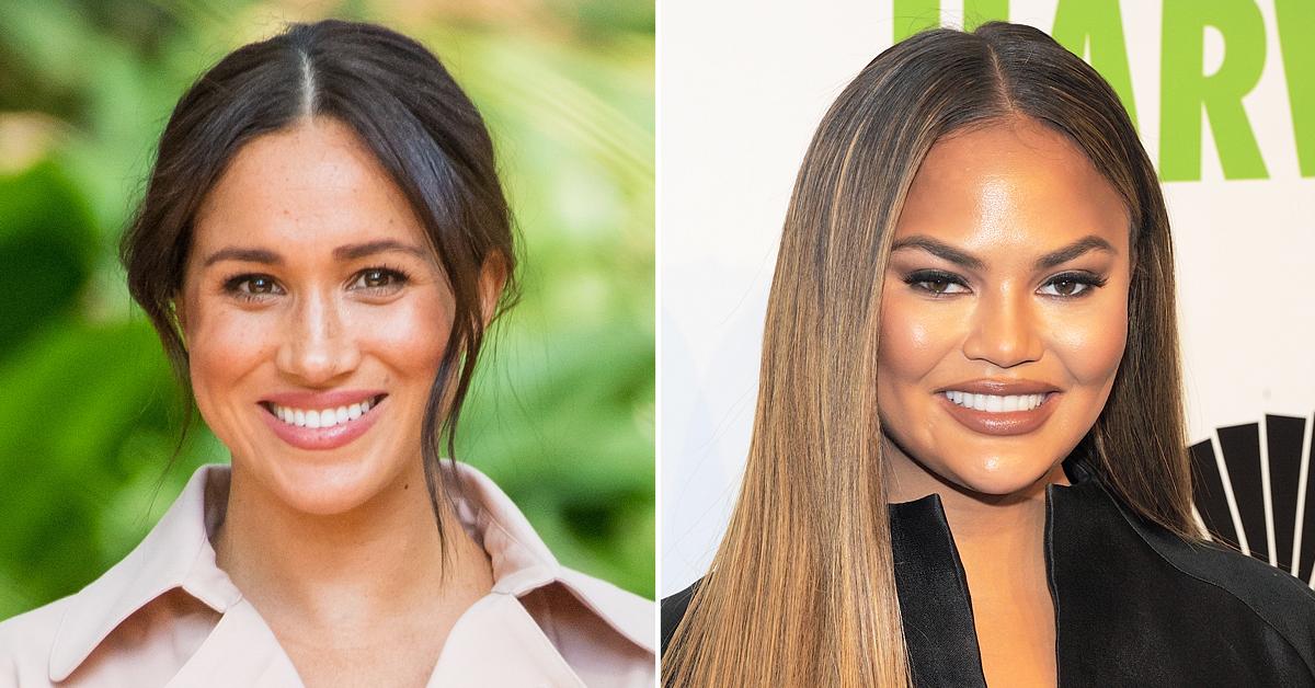 meghan markle chrissy teigen have become very close developed deep bond