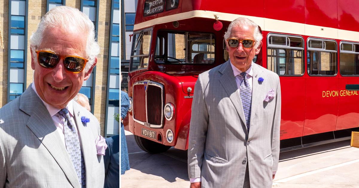 prince charles meets exeter transport workers