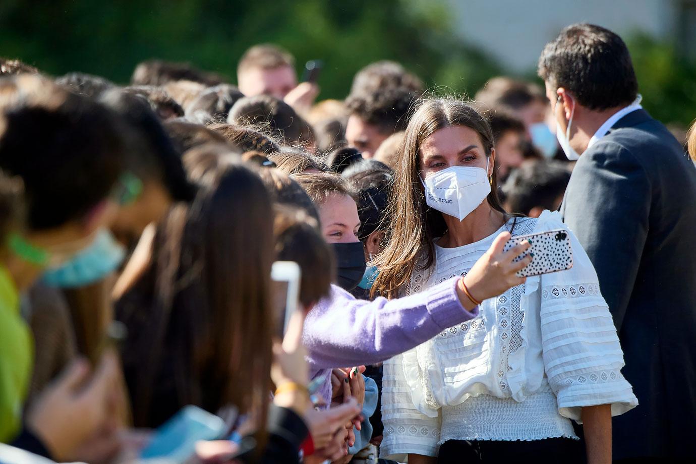 queen letizia   vocational training