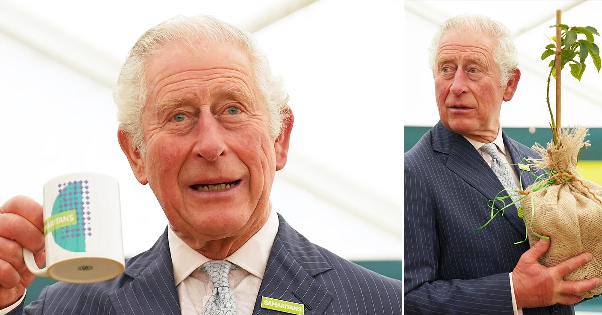 prince charles visits the gloucester and district samaritans