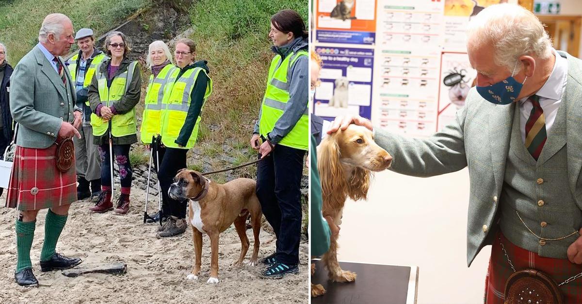 Prince Charles Visits Scotland & Wears A Kilt: Photos