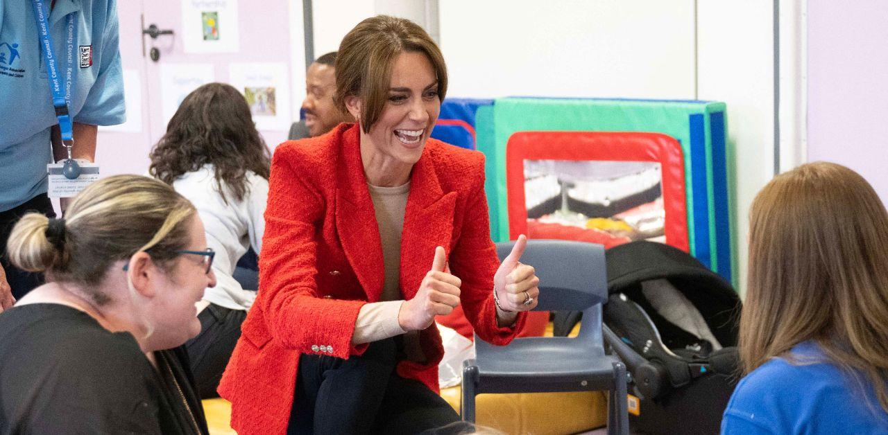 kate middleton wears zara blazer royal outing