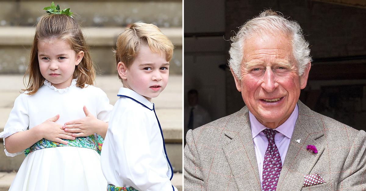 princess charlotte prince louis less royal existence prince charles king