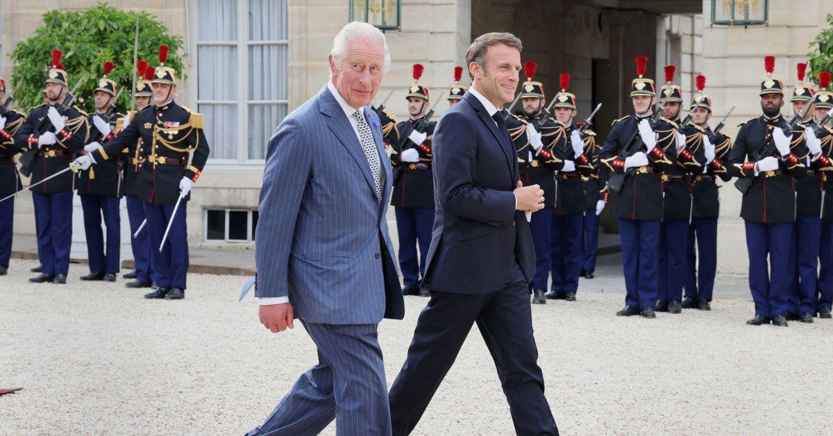 king charles and emmanuel macron