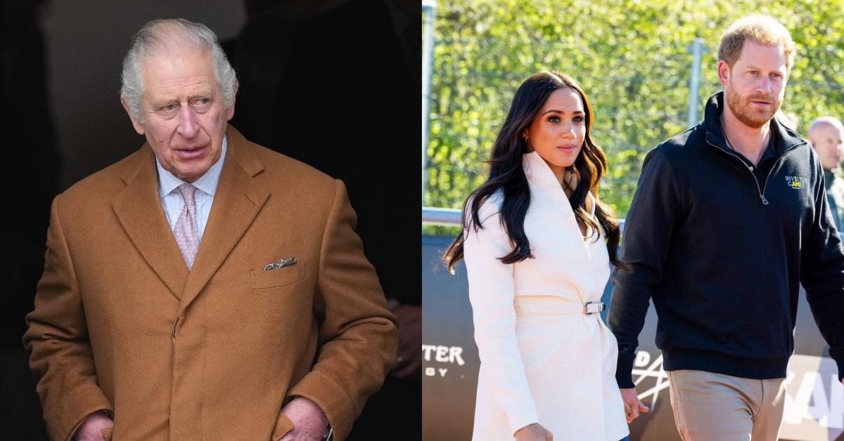 king charles terrified confront prince harry meghan markle attacks royals