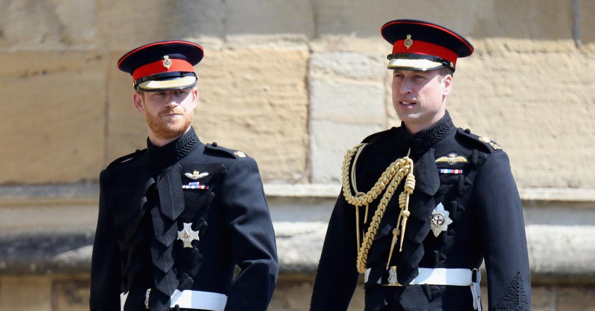 prince william harry feud bad