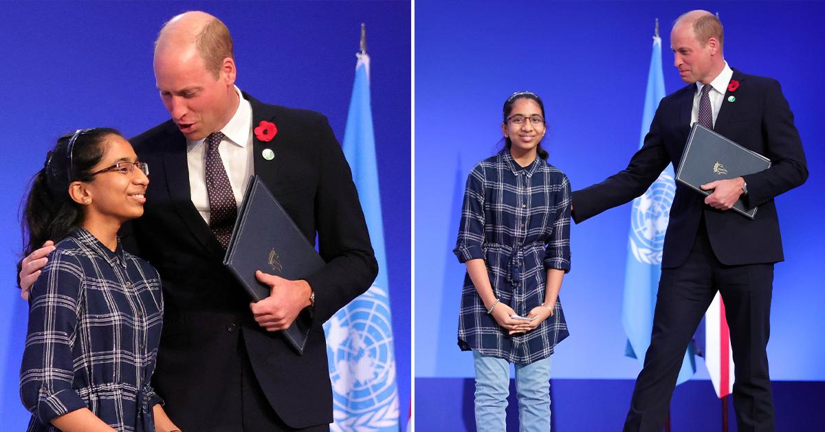 prince william at the earthshot prize at cop pp