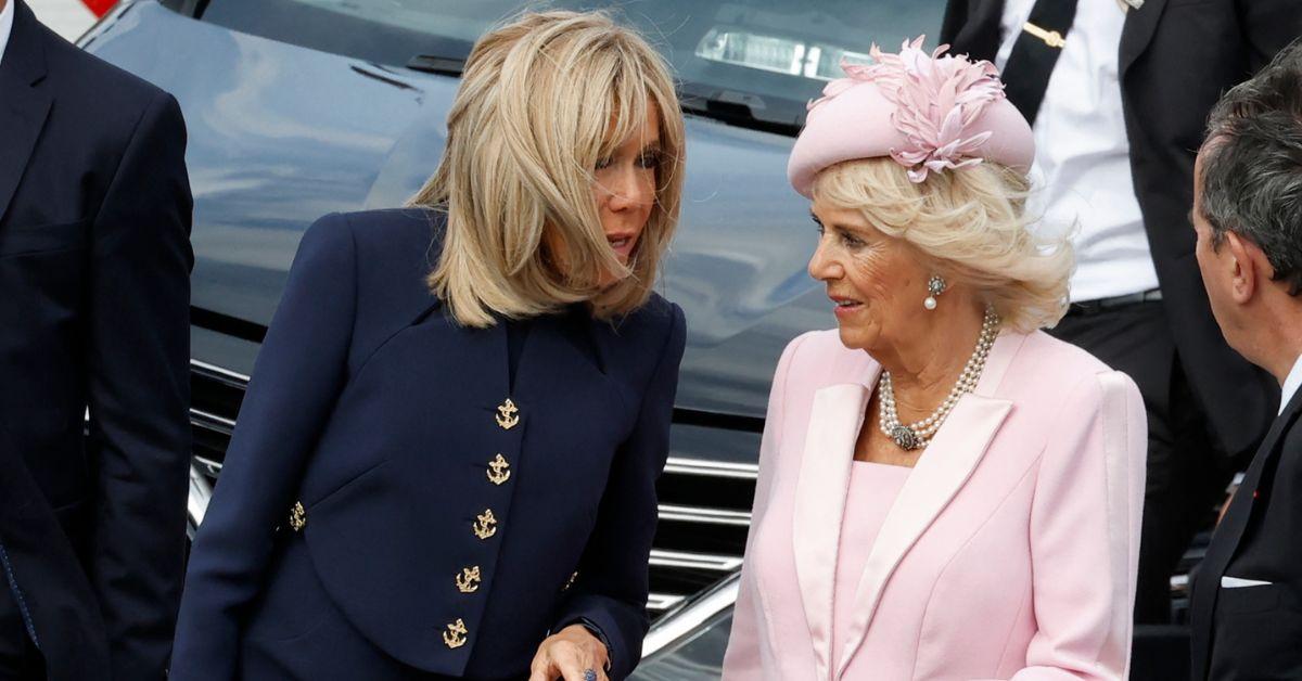 queen camilla and brigitte macron