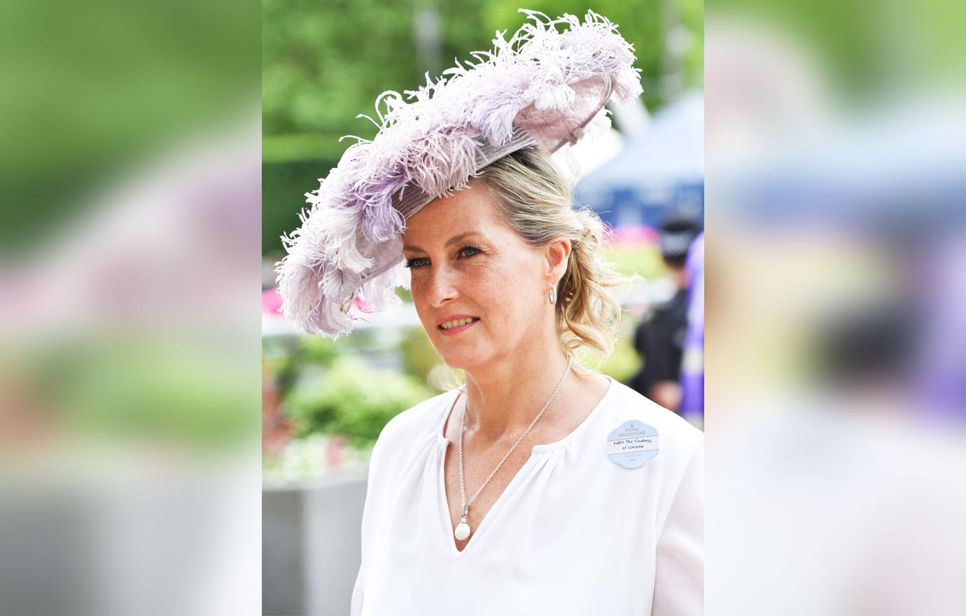 the earl and countess of wessex royal ascot second day arrivals