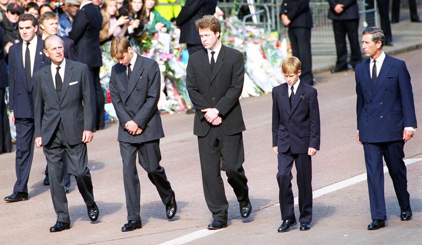 prince philip princess diana funeral