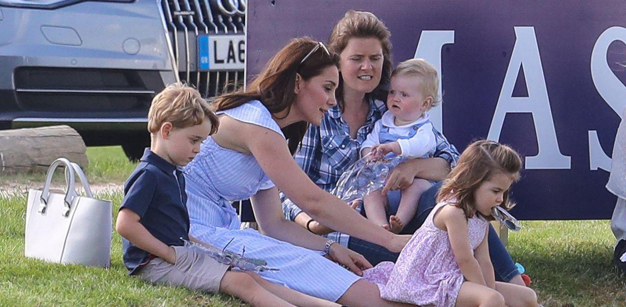 kate middleton wears no makeup with kids