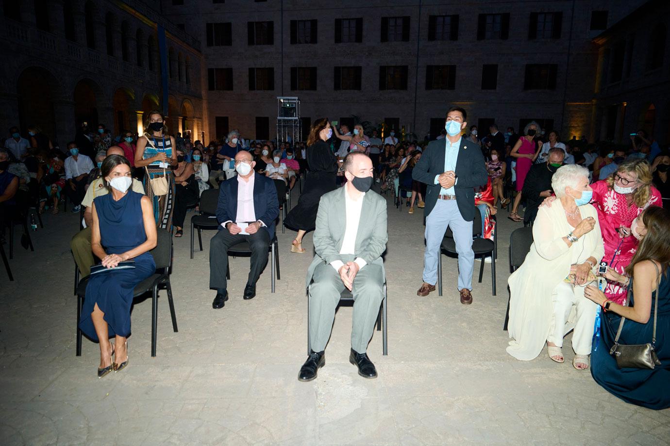 judi dench and queen letizia attend closing gala of the th edition of the atlantida mallorca film fest