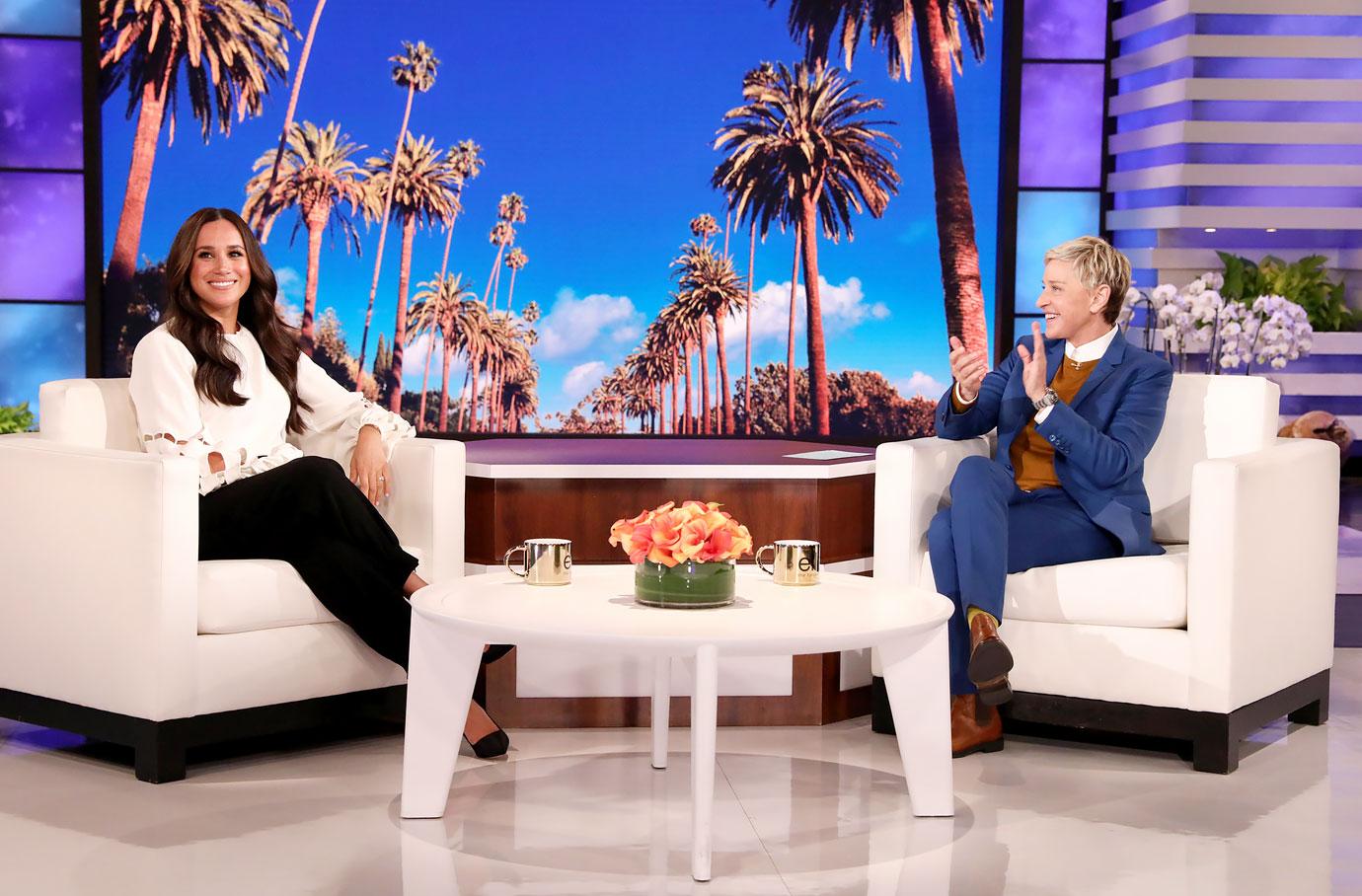 meghan markle embarrassed royal family ellen show tro