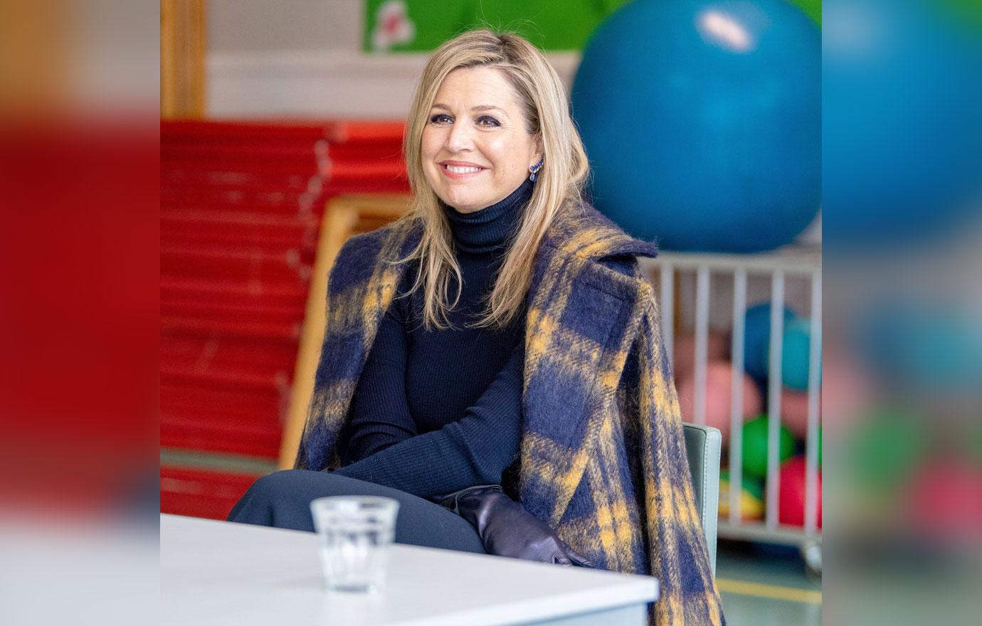 queen maxima of the netherlands visits the valentijnschool