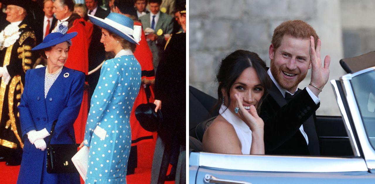 prince harry disappointed spencer family didnt compare meghan diana