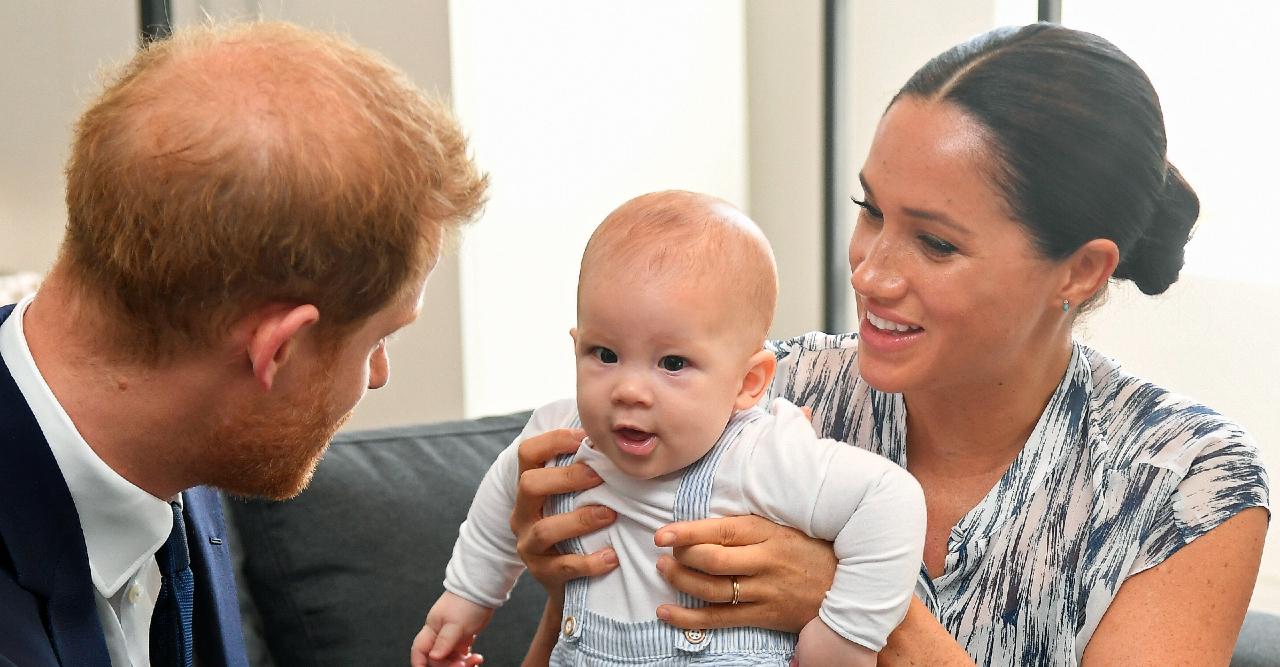 meghan markle prince harry giving attention to archie excited for sisters arrival