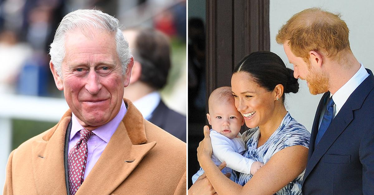 archie and lilibet will receive royal titles when grandfather prince charles takes the throne