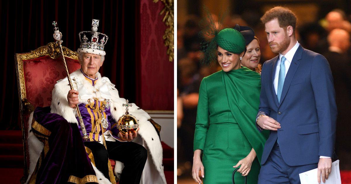 king charles iii meghan markle and prince harry