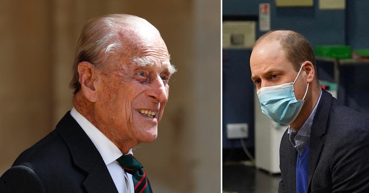 prince william update prince philip extended hospital stay tro