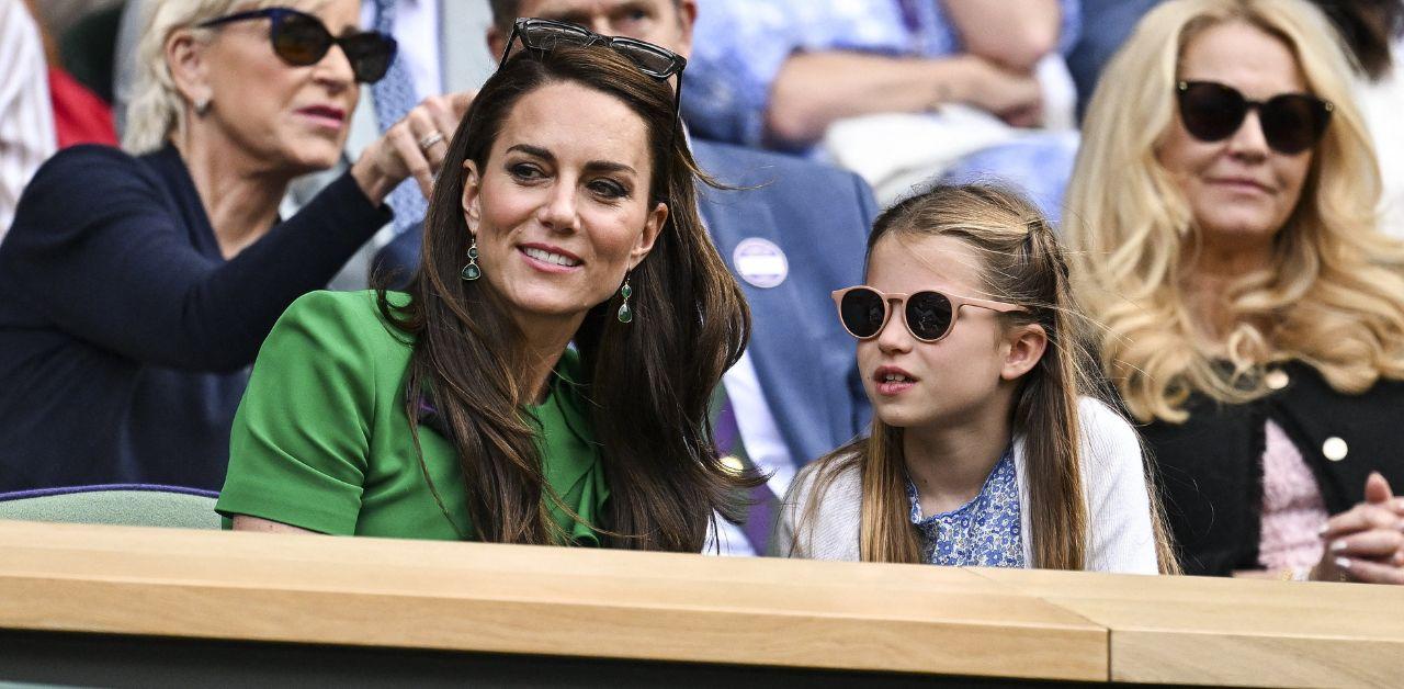 kate middleton applauds princess charlotte love sports