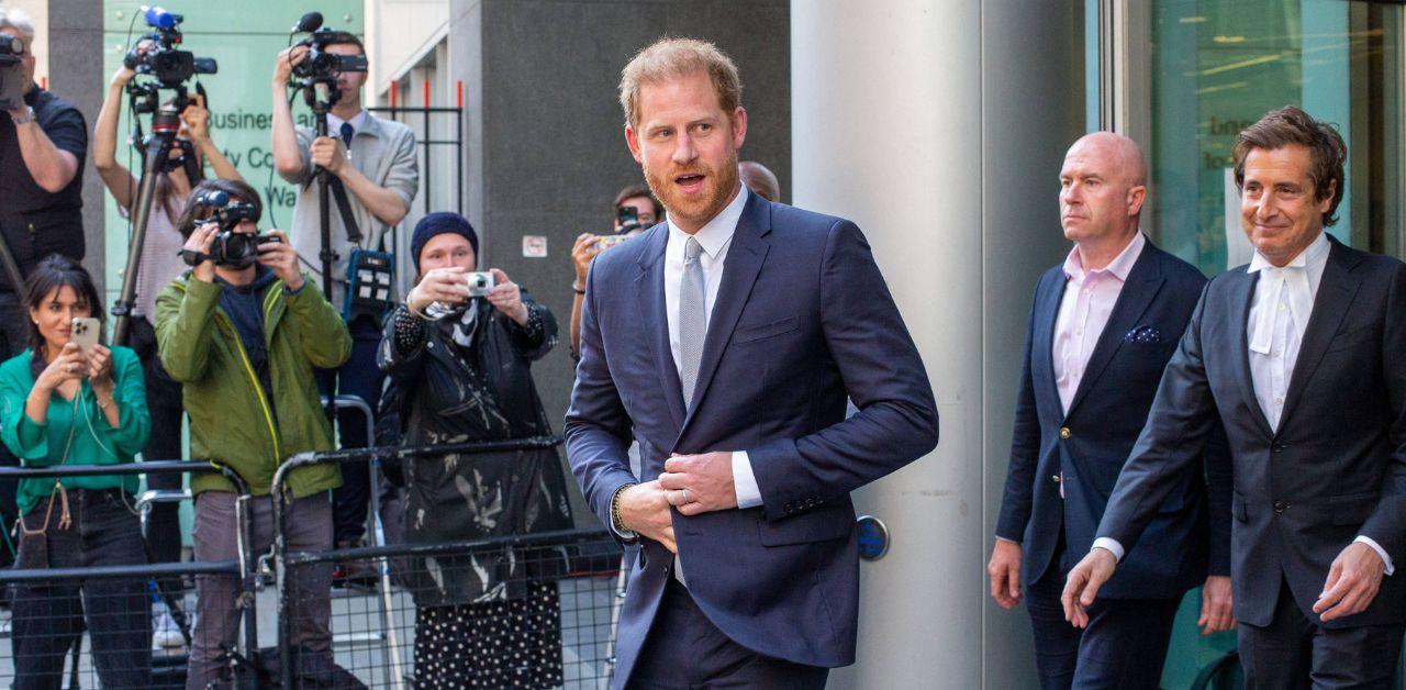 prince harry worried lose mirror group court case