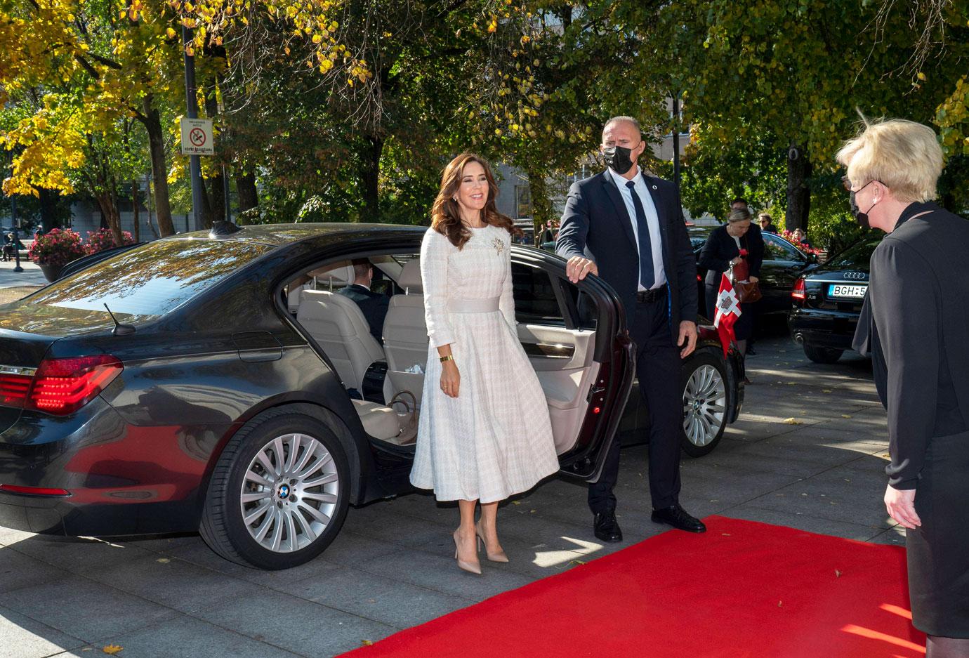 crown princess mary of denmark visits lithuania