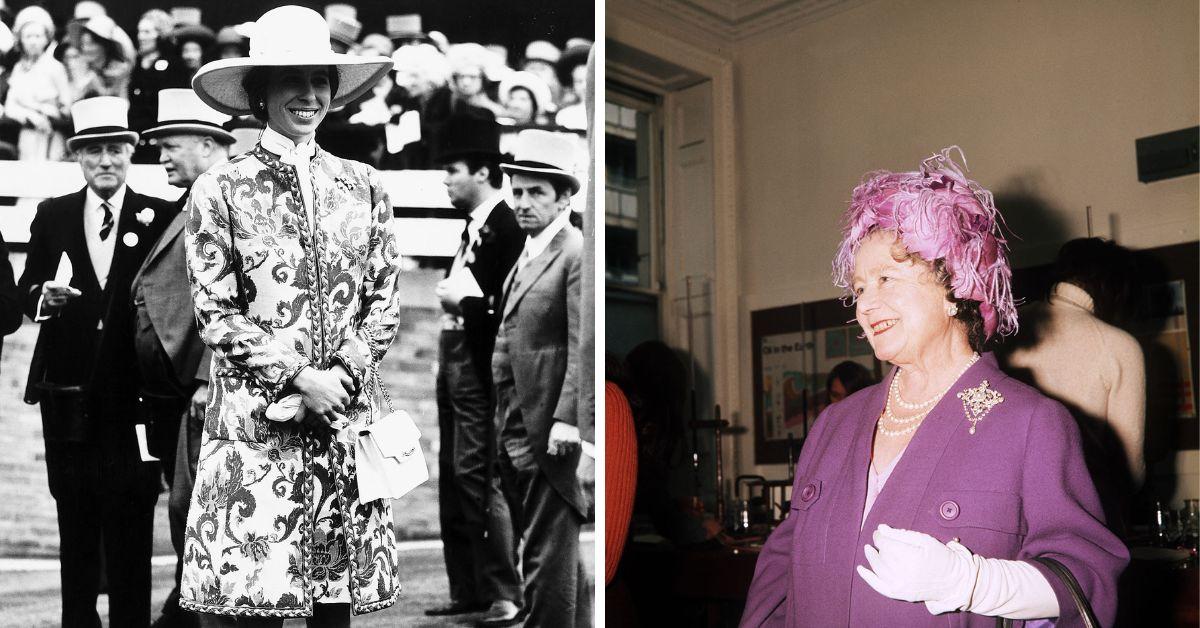 princess anne and the queen mother