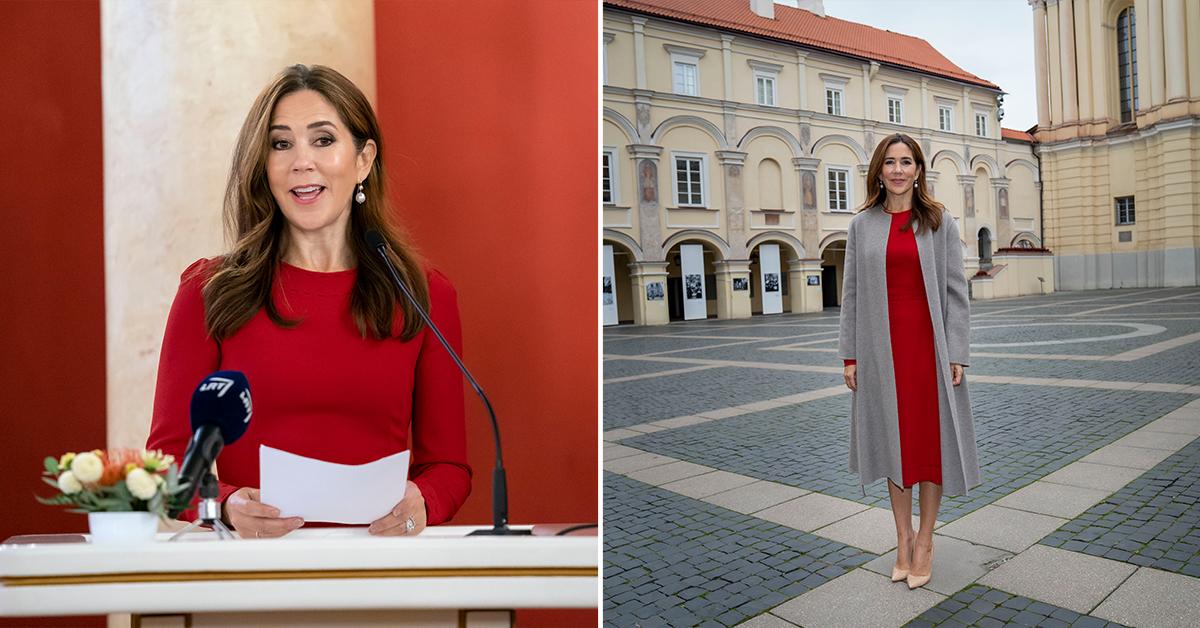 crown princess mary of denmark visits lithuania pp