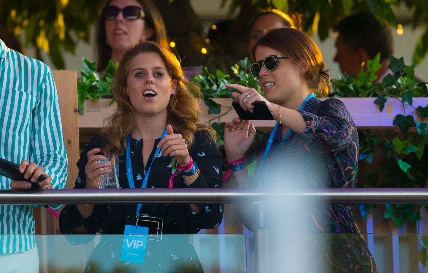 royal family struggling cordial princess eugenie beatrice prince andrew